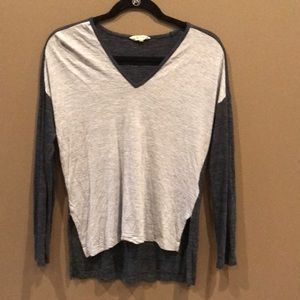 Madewell XS grey/blue long sleeve t-shirt.